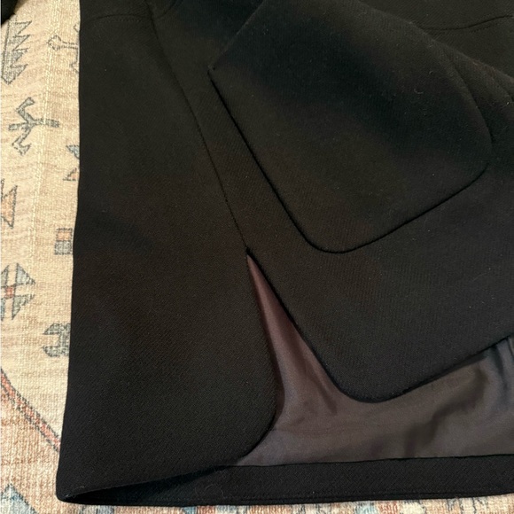 NWT Madewell Estate Cocoon Coat in Insuluxe Fabric in Black - Picture 8 of 13